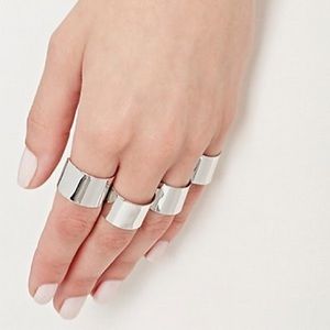 Maison Martin Margiela set of four rings MM11